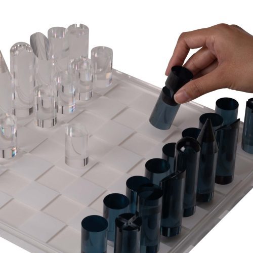 acrylic chess checkers gamelund londonthe grove 892341