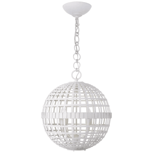 Aerin Mill Pendant | Plaster White-Lighting-Visual Comfort-The Grove