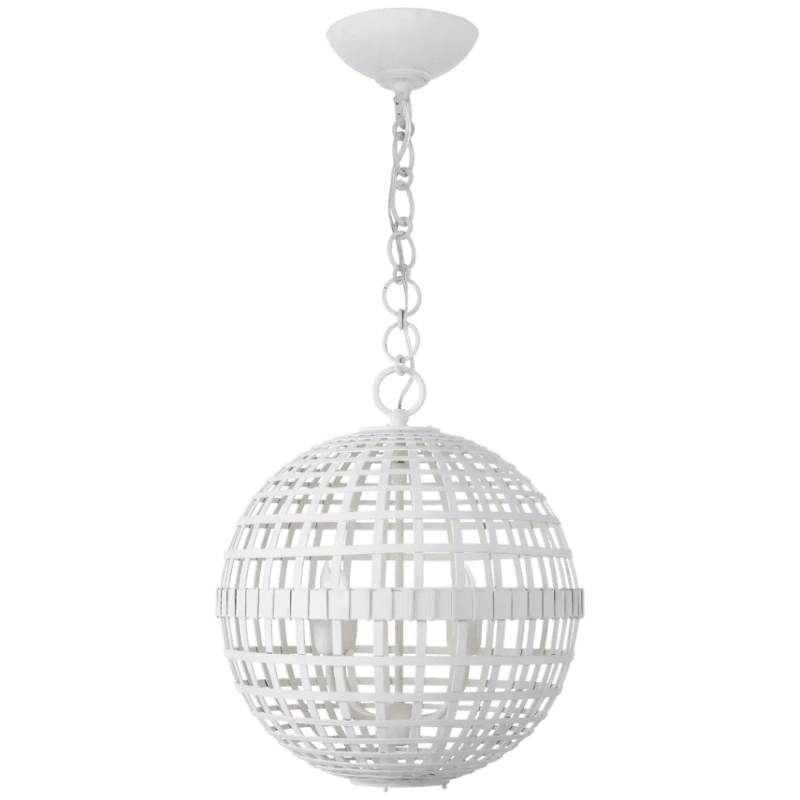 Aerin Mill Pendant | Plaster White-Lighting-Visual Comfort-The Grove