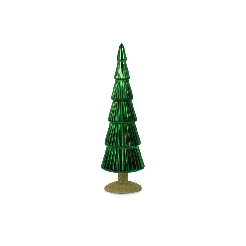 alpine glass tree on gold glitter base largezodaxthe grove 178541