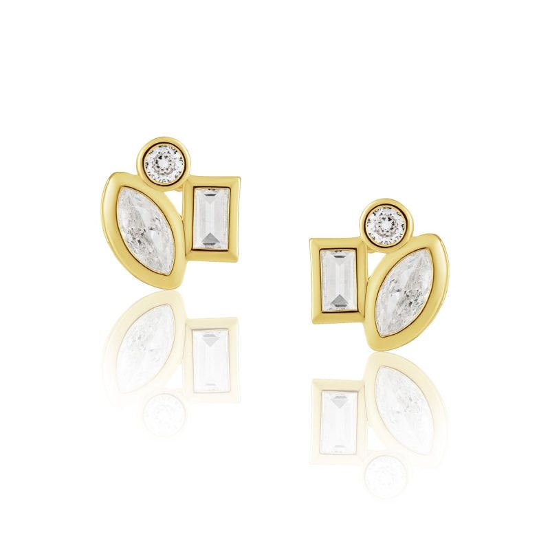 amber stud earringssahira jewelry designthe grove 306170