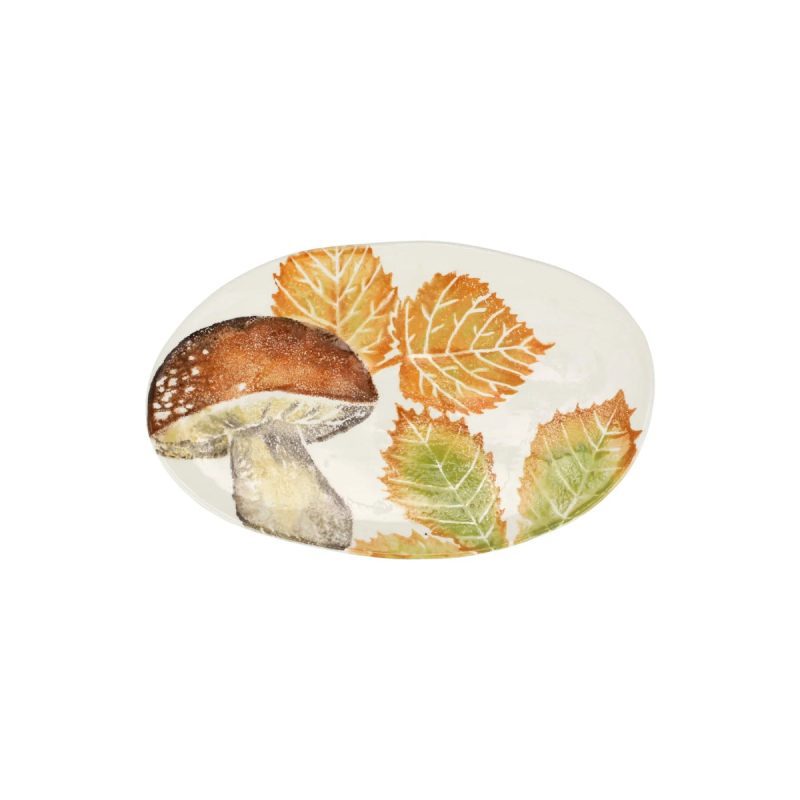 autunno mushroom small oval platterclementine wpthe grove 255119