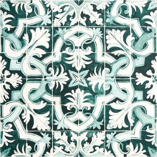 Azulejos Wallpaper-Wallpaper-Schumacher-The Grove