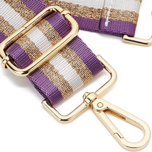 bag strap purple gold stripetwistthe grove 314774