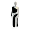 Black & White Cut - Out Midi Dress - Dresses - FARM Rio - The Grove