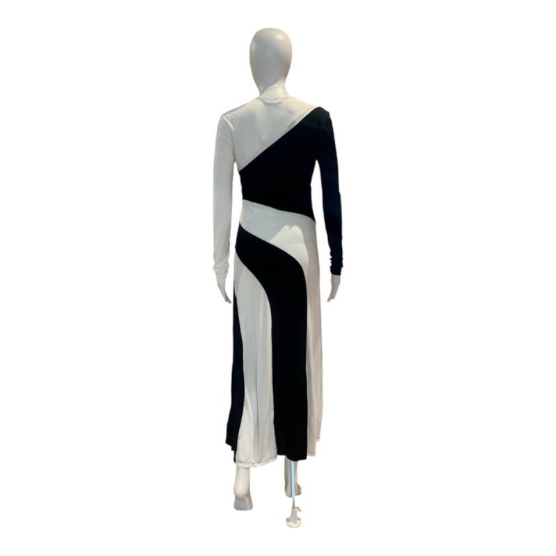 black white cut out midi dressfarm riothe grove 910590