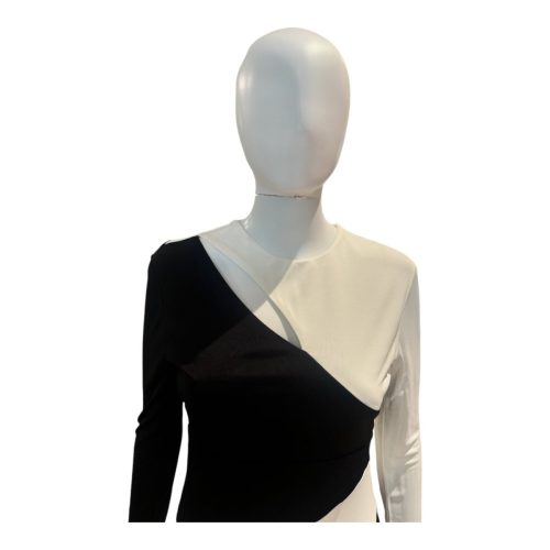 black white cut out midi dressfarm riothe grove 948905