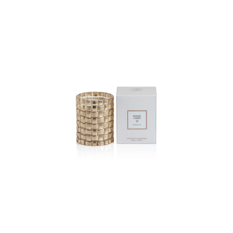 braided lumina scented candle siberian firzodaxthe grove 940401