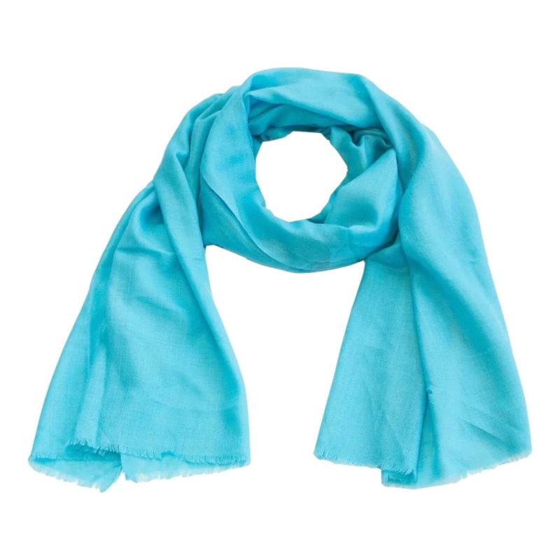 cashmere pashmina scarf turquoisegretchen scottthe grove 687979