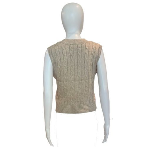 cassie chunky cable knit vestenglish factorythe grove 716737