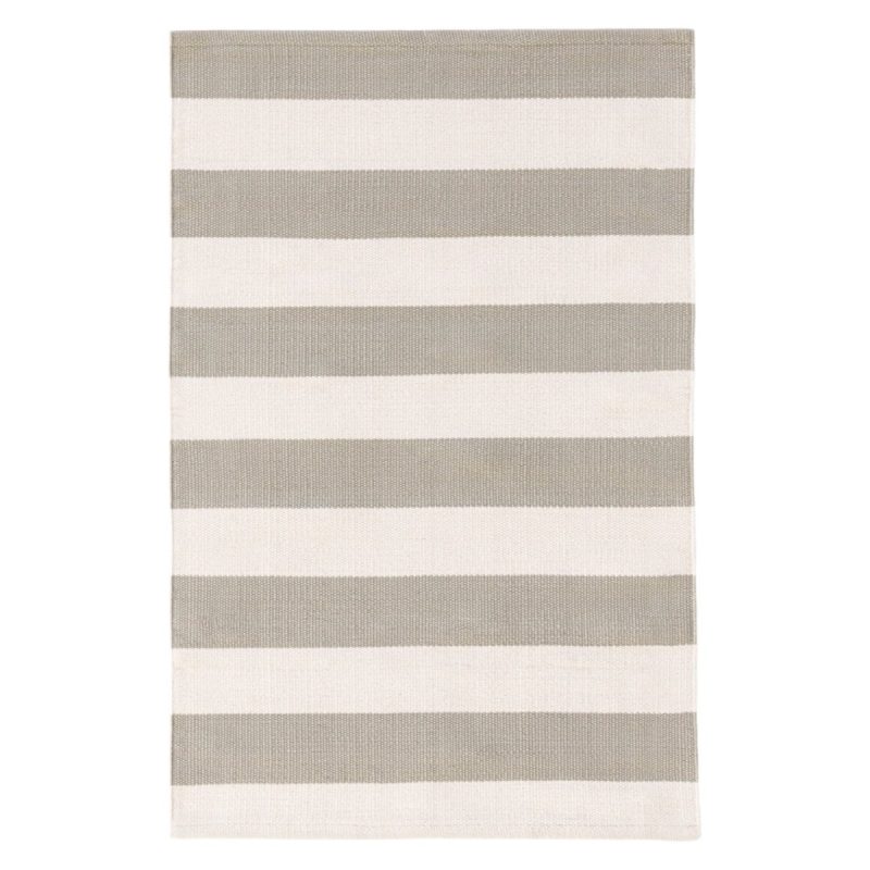 catamaran stripe indooroutdoor rug platinum ivorydash albertthe grove 842911