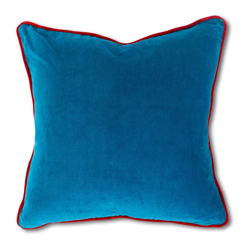 charliss velvet pillow peacock cherryfurbish studiothe grove 402671