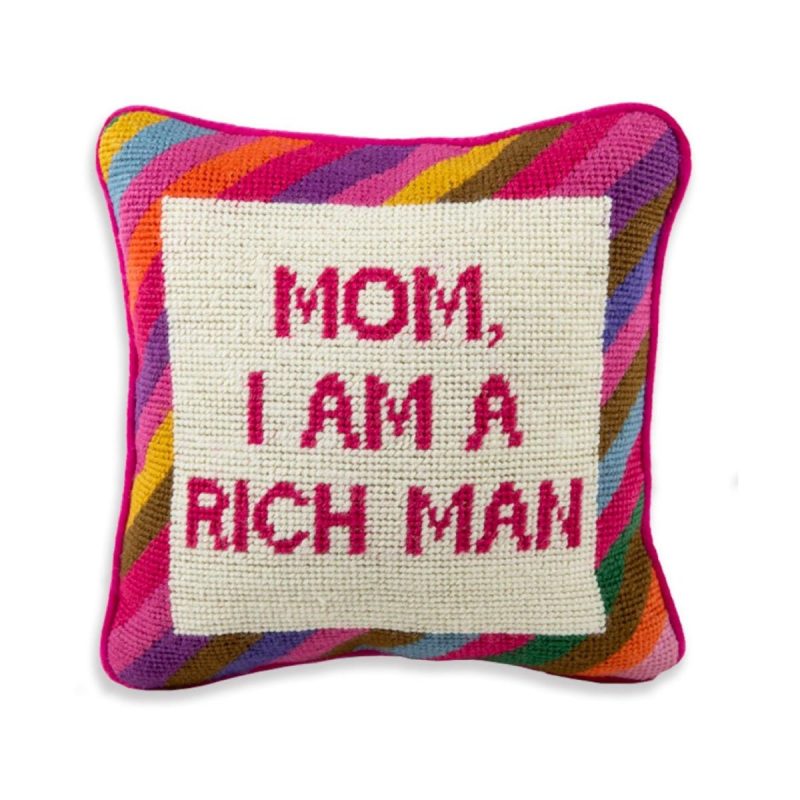 cher knows best needlepoint pillowfurbish studiothe grove 847656