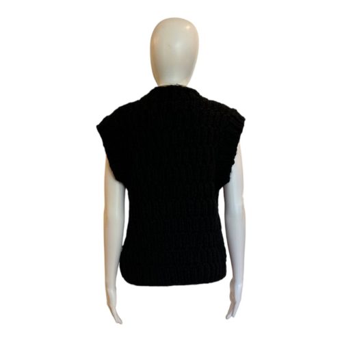 chunky knit sweater vest blackenglish factorythe grove 502612