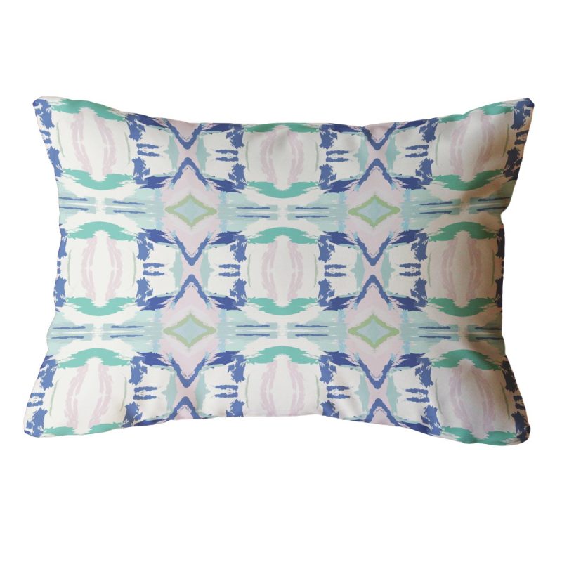 Clairebella Windsong Indoor/Outdoor Pillow - Lumbar-Throw Pillows-CB Studio-The Grove