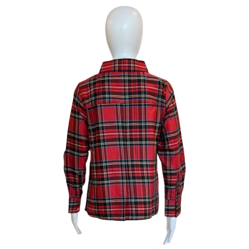 comfy cozy shirt red duke of york plaidgretchen scottthe grove 223332