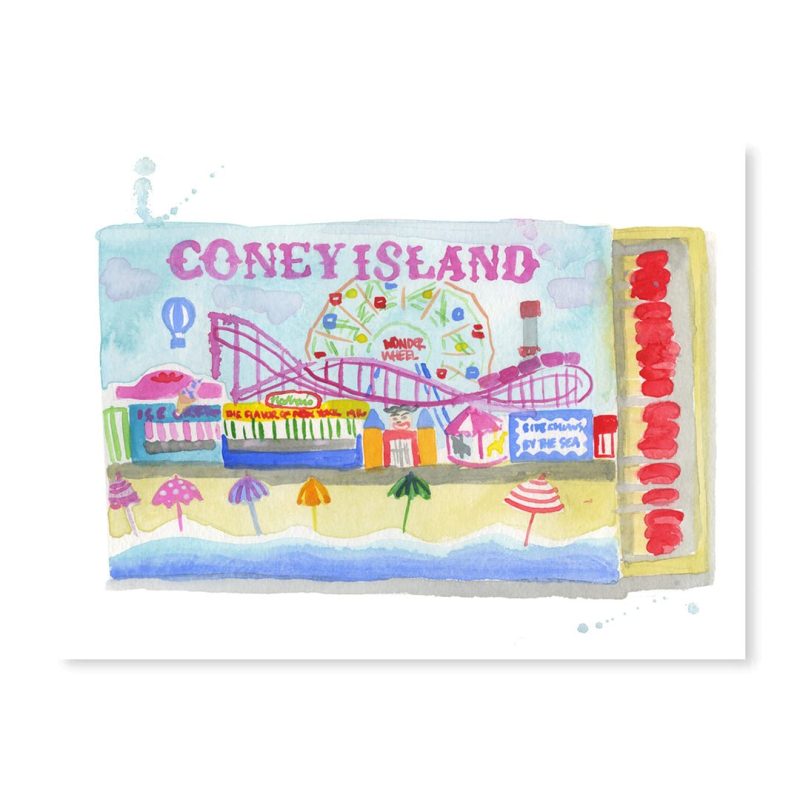 coney island matchbookfurbish studiothe grove 356130