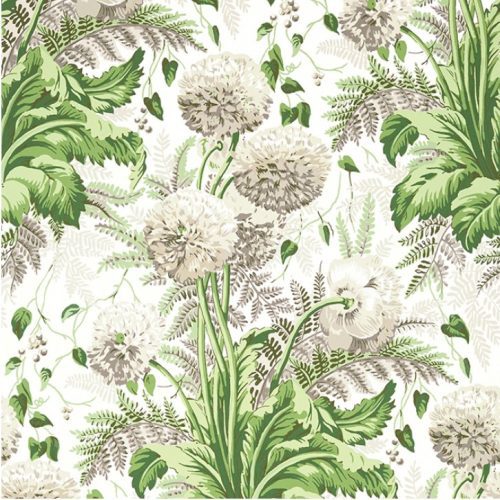 Dahlia Wallpaper-Wallpaper-Thibaut-The Grove