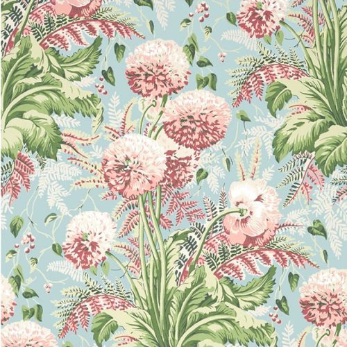 Dahlia Wallpaper-Wallpaper-Thibaut-The Grove