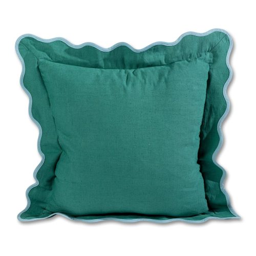 darcy linen pillow green aquafurbish studiothe grove 843218