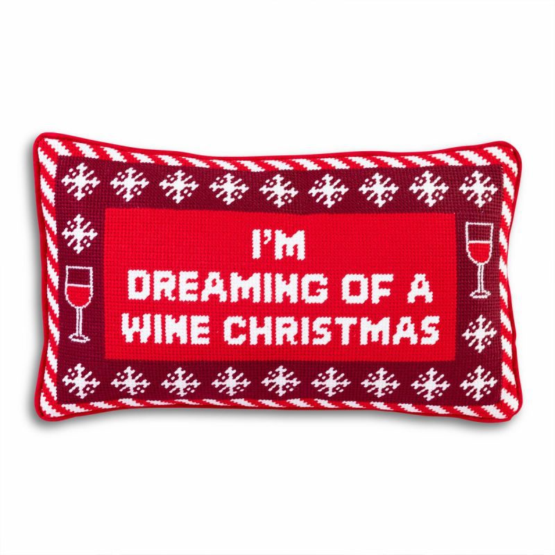 dreaming of wine needlepoint pillowfurbish studiothe grove 414824