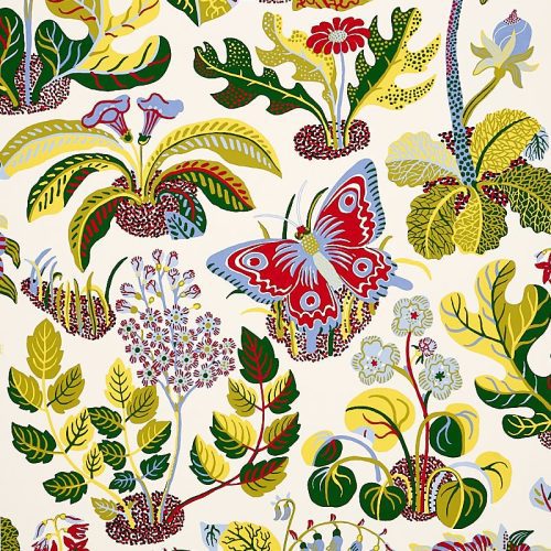 Exotic Butterfly Wallpaper-Wallpaper-Schumacher-The Grove