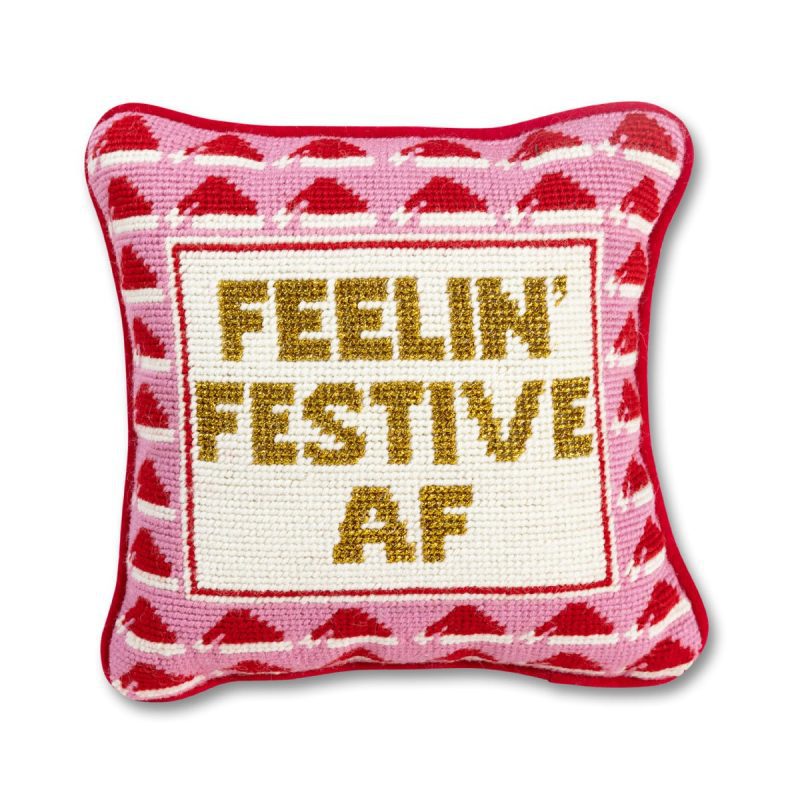 festive af needlepoint pillowfurbish studiothe grove 487573