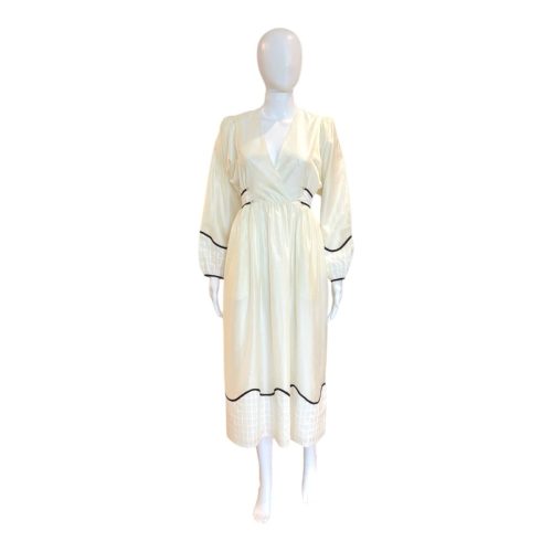 gabrielle dress cream brownlove binettithe grove 855091