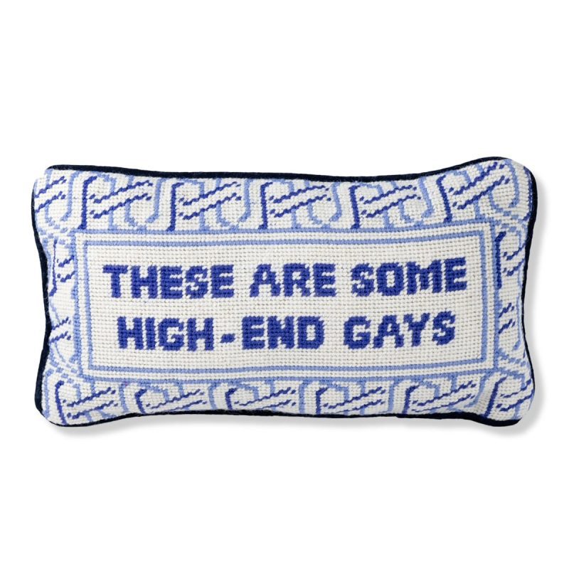 high end gays needlepoint pillowfurbish studiothe grove 745610