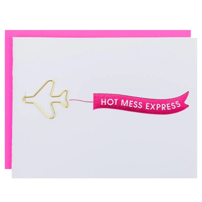 hot mess express letterpress cardchez gagnethe grove 497970