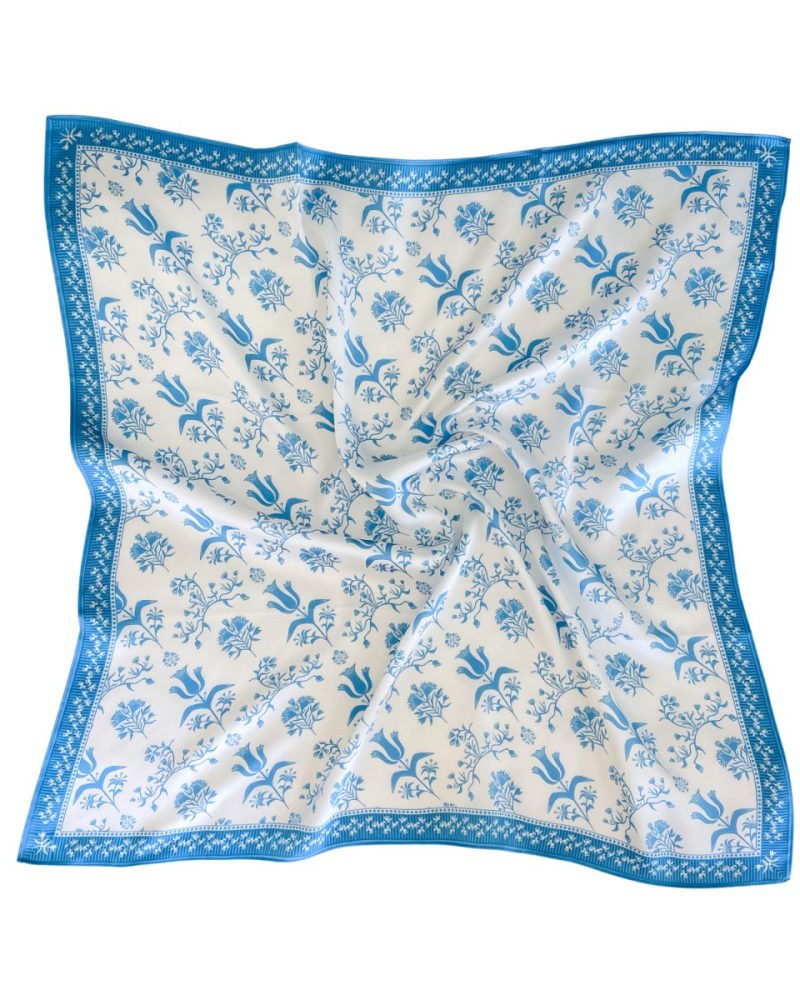 hydrangea block print scarfswellsthe grove 356649