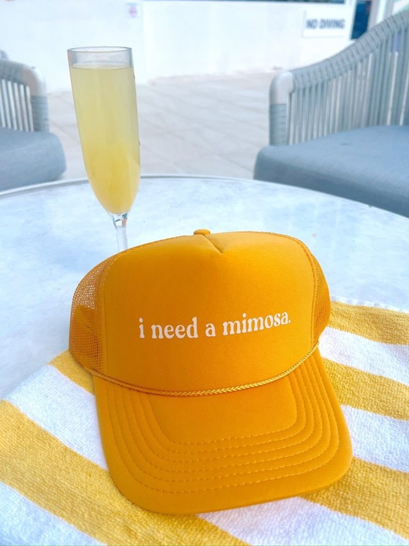 i need a mimosa trucker hatkenzkustomzthe grove 578029