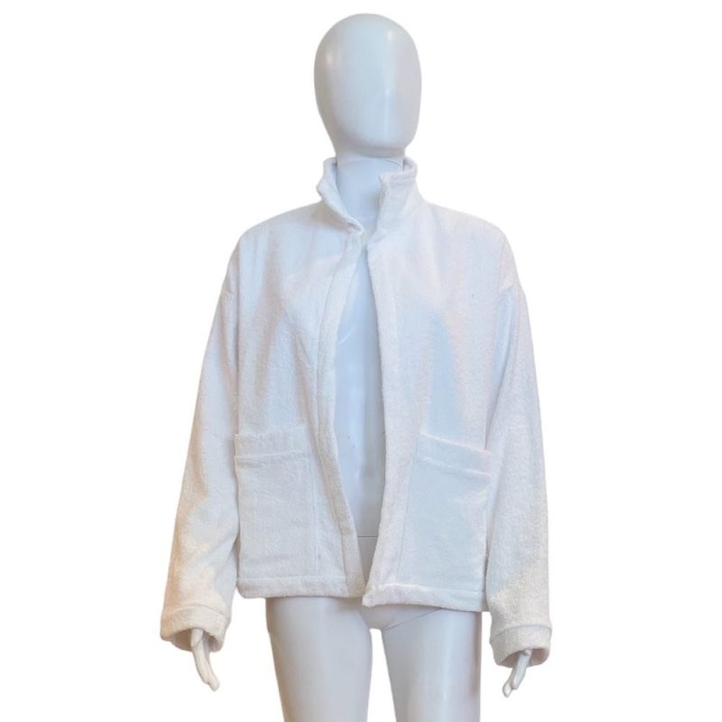 iris towel terry jacket whitemantrathe grove 484775