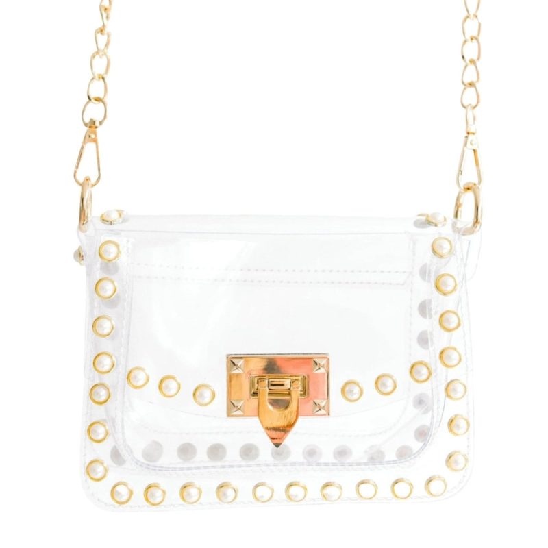 jackie clear bag pearl clearly handbagsthe grove 616718