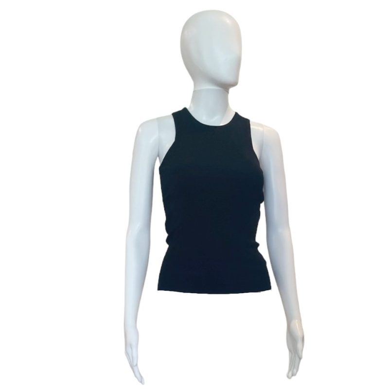 knitdown racerback tank blackgrey labthe grove 592392