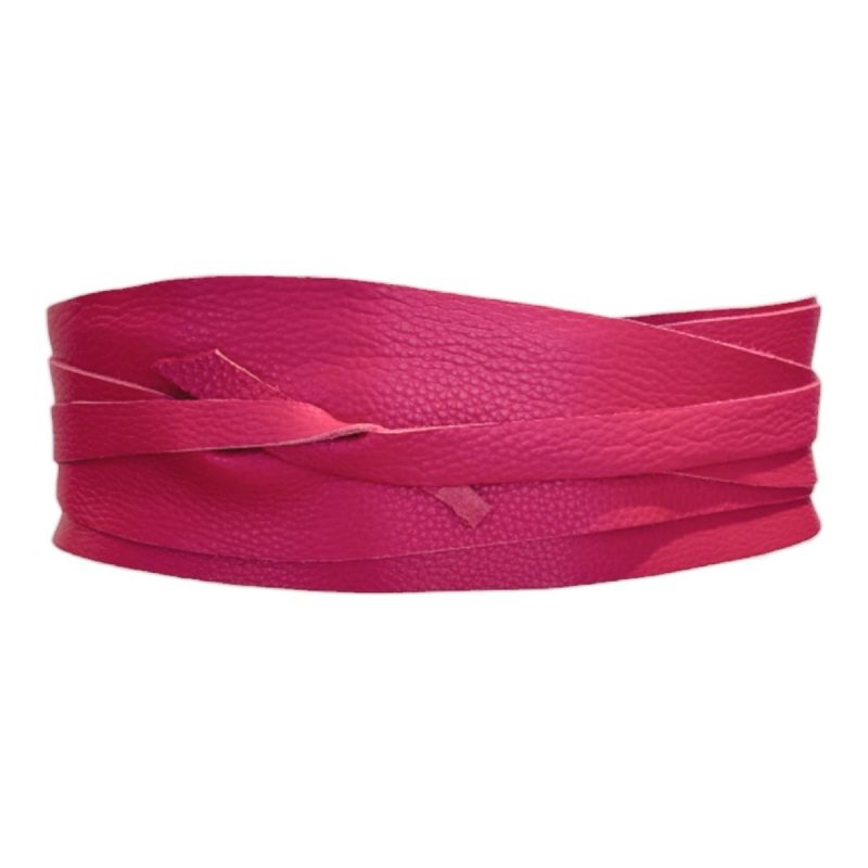 leather obi belt fuchsiaiva marie creedthe grove 752683