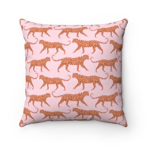 Leopard Indoor/Outdoor Pillow | Square-Throw Pillows-CB Studio-The Grove