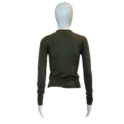 long sleeve mock neck top oliveamanda mariathe grove 480083