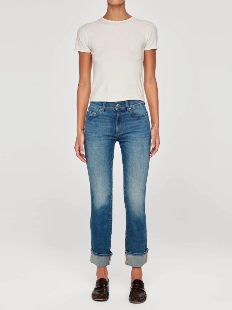 mara straight mid rise instasculpt ankle jeans hulton cuffeddl1961the grove 868325