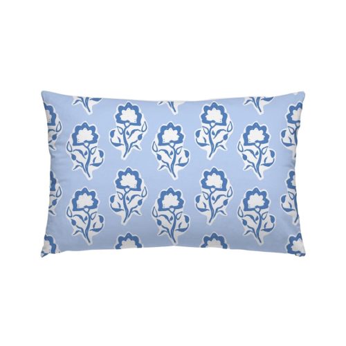 Maya Indoor/Outdoor Pillow | Lumbar-Throw Pillows-CB Studio-The Grove