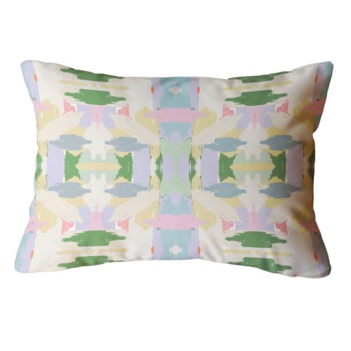 Mila Indoor/Outdoor Pillow - Lumbar-Throw Pillows-CB Studio-The Grove