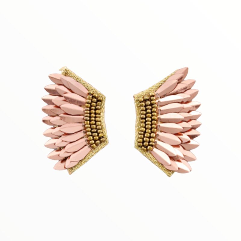 mini wing earrings coppertwistthe grove 767527