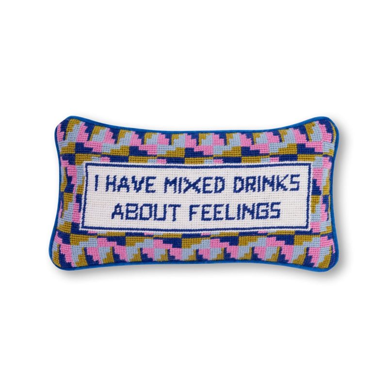 mixed drinks needlepoint pillowfurbish studiothe grove 597972