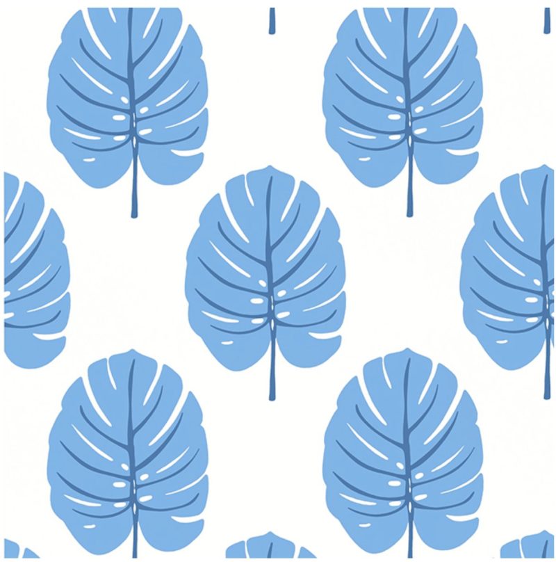 Monstera Wallpaper-Wallpaper-Thibaut-The Grove