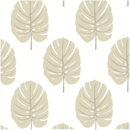 Monstera Wallpaper-Wallpaper-Thibaut-The Grove