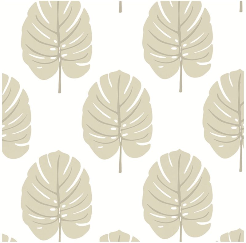 Monstera Wallpaper-Wallpaper-Thibaut-The Grove