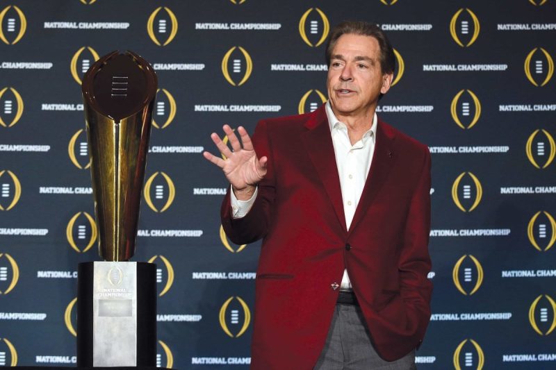 nick saban a career that changed alabama football foreverpediment publishingthe grove 876473