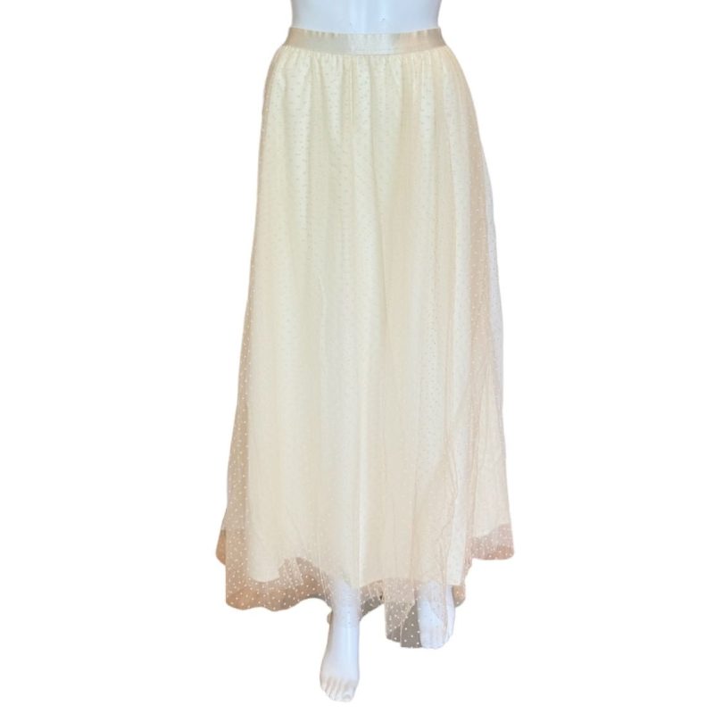 off white dot overlay skirtcompania fantasticathe grove 154558