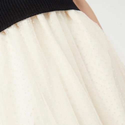 off white dot overlay skirtcompania fantasticathe grove 593649