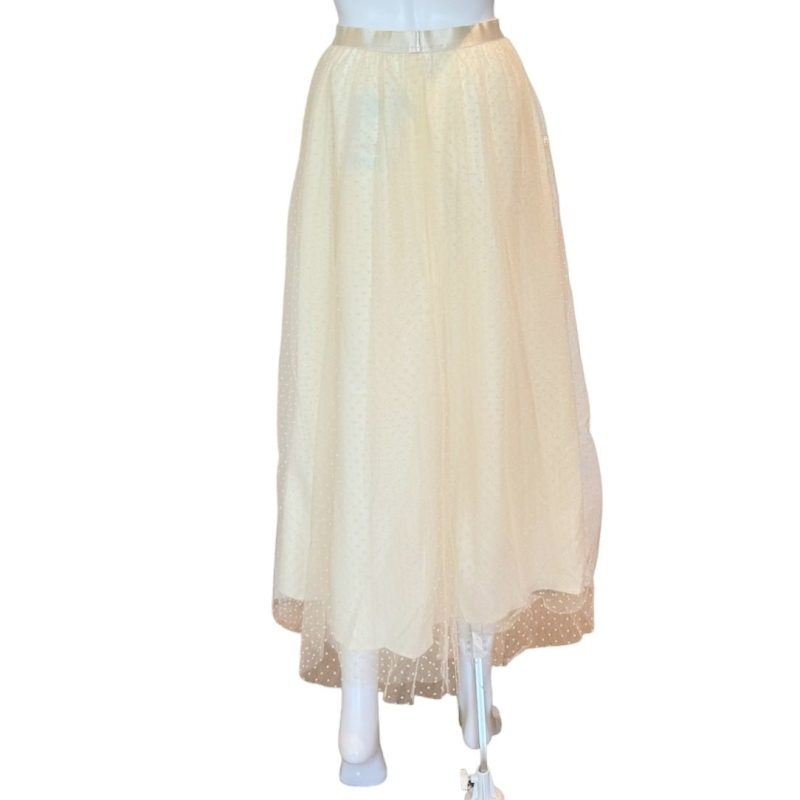 off white dot overlay skirtcompania fantasticathe grove 996039